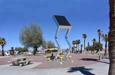Eco-Friendly Solar Sculptures