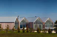 Barn-Inspired Ocean Houses