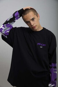 Violet Camouflage Apparel Image 2