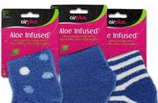 Aloe-Infused Moisturizing Socks