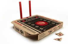 Game-Embedded Pizza Boxes