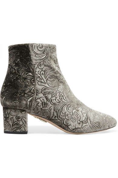 Ornate Ankle Boots : luxury ankle boots