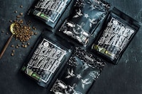 Monochrome Coffee Labeling Image 2
