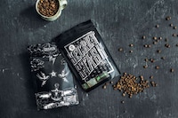 Monochrome Coffee Labeling Image 3