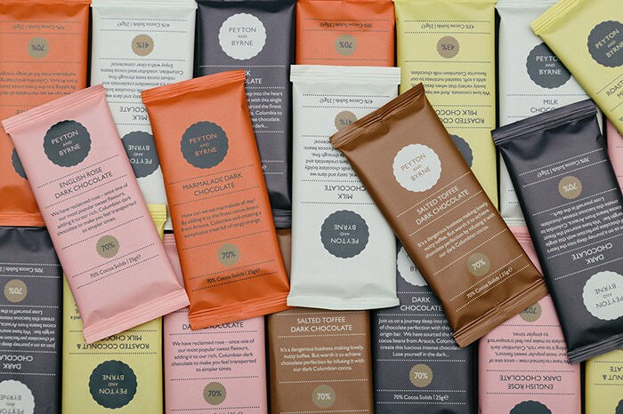 Color-Coordinated Chocolate Packaging