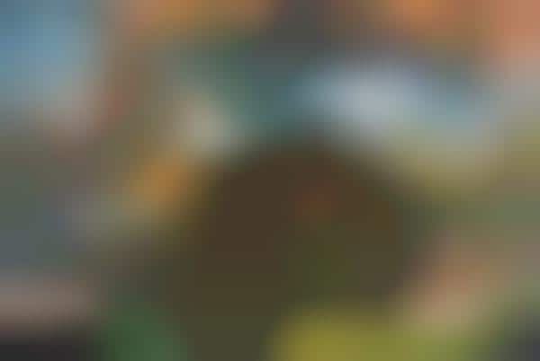 Layered Postcard Landscapes