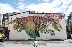 Stunning Science Fiction Murals