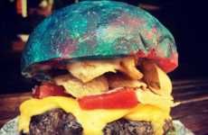 Celebrity-Honoring Rainbow Burgers