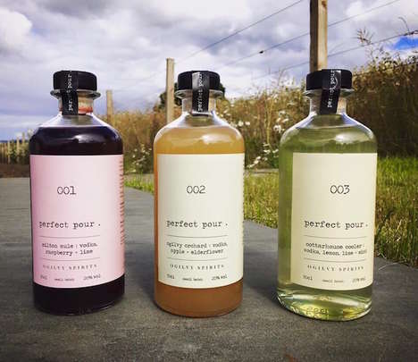 Botanical Vodka Mixers