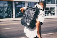 Sporty Footwear Backpacks Image 3