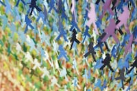 Multi-Colored Paper Installations Image 3