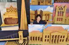 Biscuit-Built Skyline Sculptures