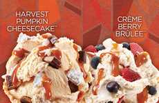 Creamy Pumpkin Ice Creams