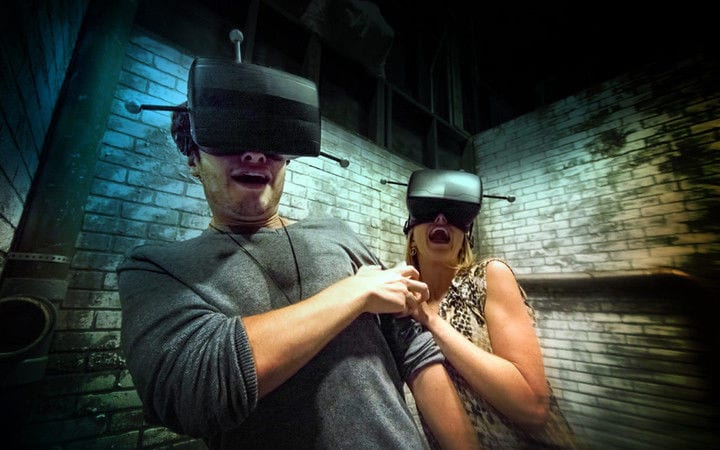 Frightening VR Attractions