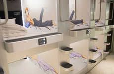 Anime-Themed Capsule Hotels