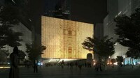 Translucent Marble Cube Buildings Image 5
