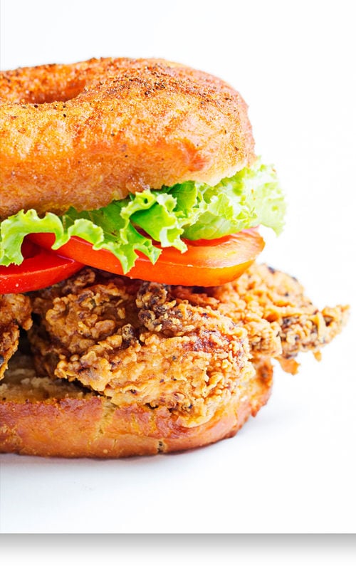 Savory Donut Sandwiches