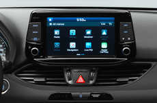 Ergonomic Vehicle Interior Displays