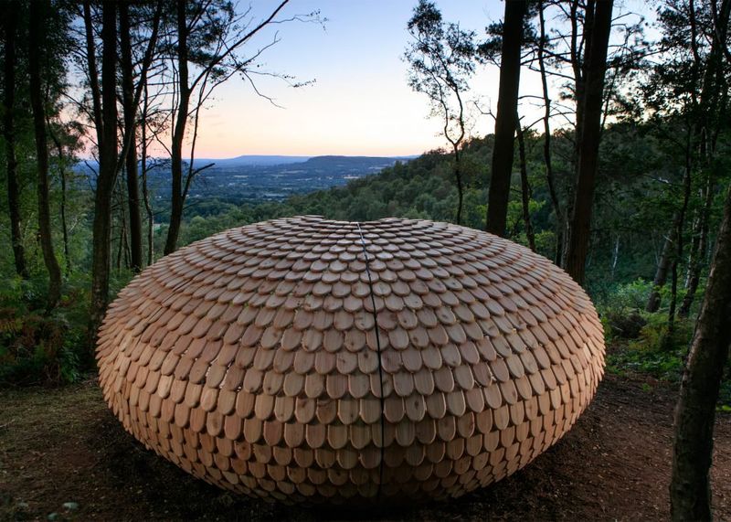 Shingled Spherical Pavilions