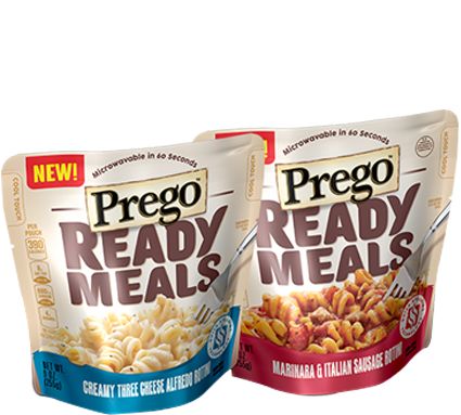 Microwavable Pasta Pouches