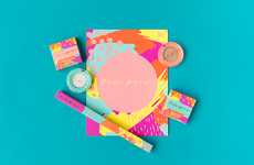 Chromatic 80s Makeup Branding