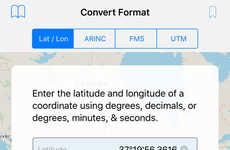 Coordinate-Converting Aviation Apps