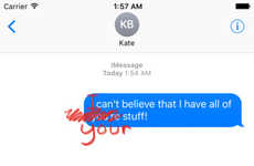 Grammatical Text Message Stickers