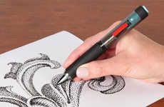 Vibrating Pointillism Pens