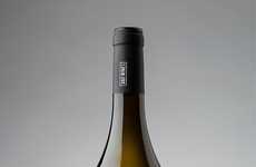 Shadowed Illustration Wine Branding