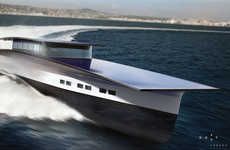 Luxury Solar-Powered Yachts