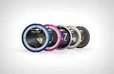 Circular Ergonomic MP3 Players