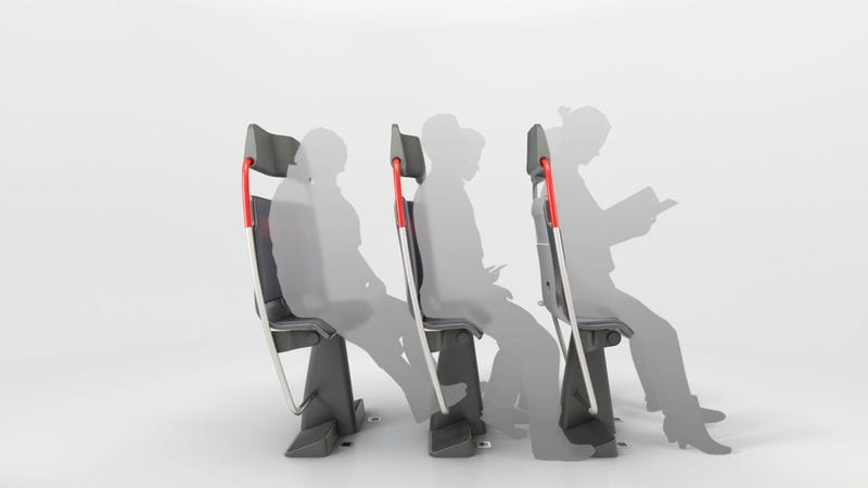Space-Saving Train Seats