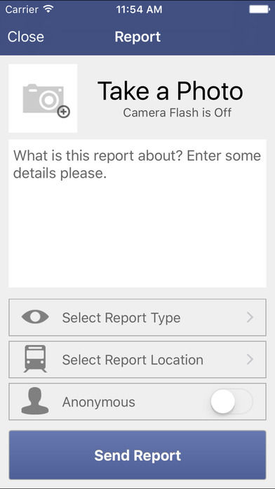 Anonymous Transit Apps