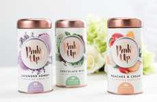 Delicate Canned Tea Branding