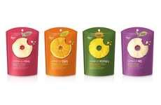 Spherical Fruit Snack Branding