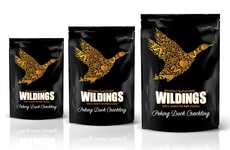 Upscale Fowl Snack Branding