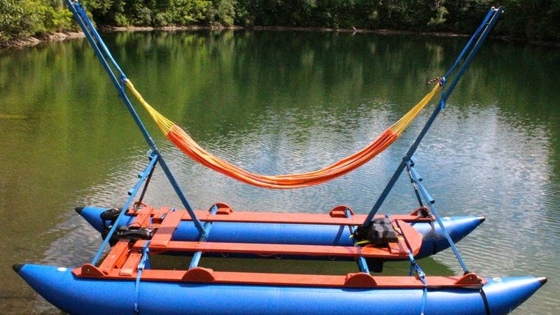 Solar-Powered Hammock Boats