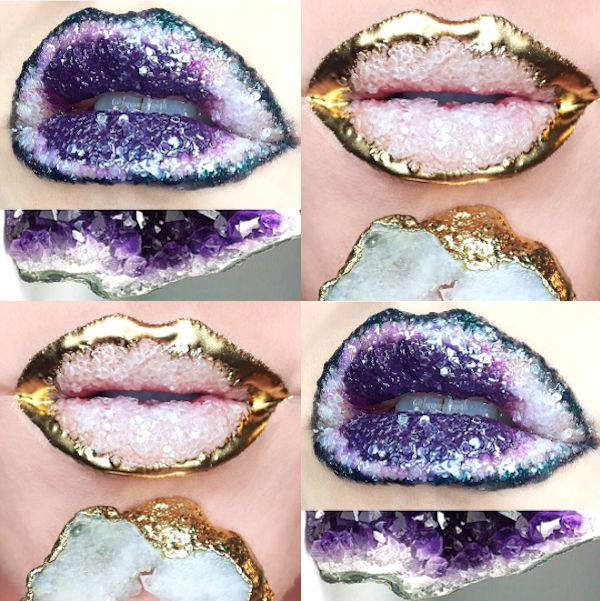 Crystalized Lip Looks