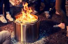 Minimalist Steel Fire Pits