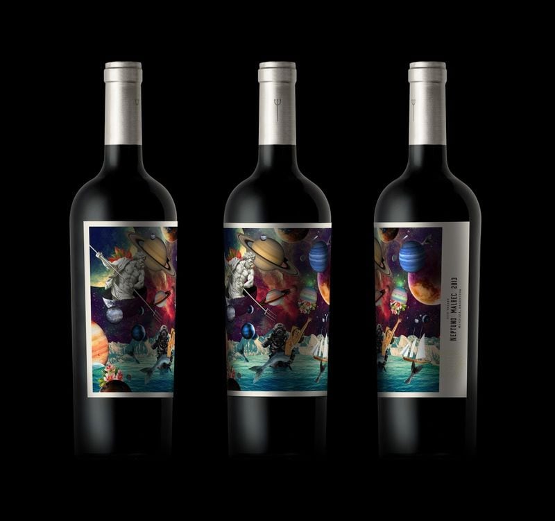 Mythical Wine Branding