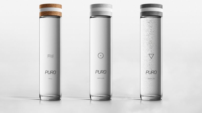 Landscape-Inspired Water Bottles