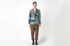 Eclectic Patchwork Menswear