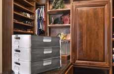 Organizational Stacking Laundry Baskets