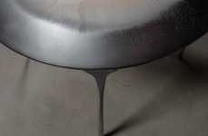 Metal-Infused Wood Tables