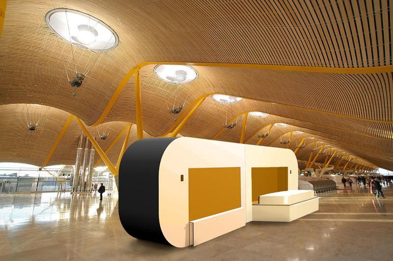 Airport Layover Sleep Pods