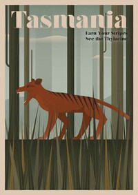 Extinct Animal Travel Advertisements Image 6