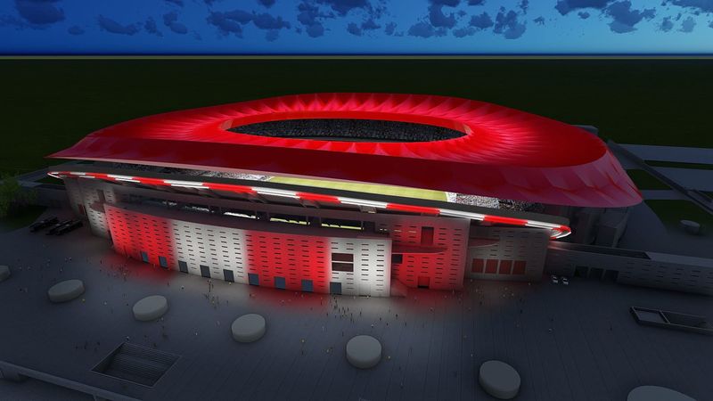 Connected Sports Stadium Lighting