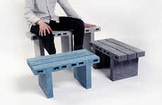 Recycled Newspaper Furniture