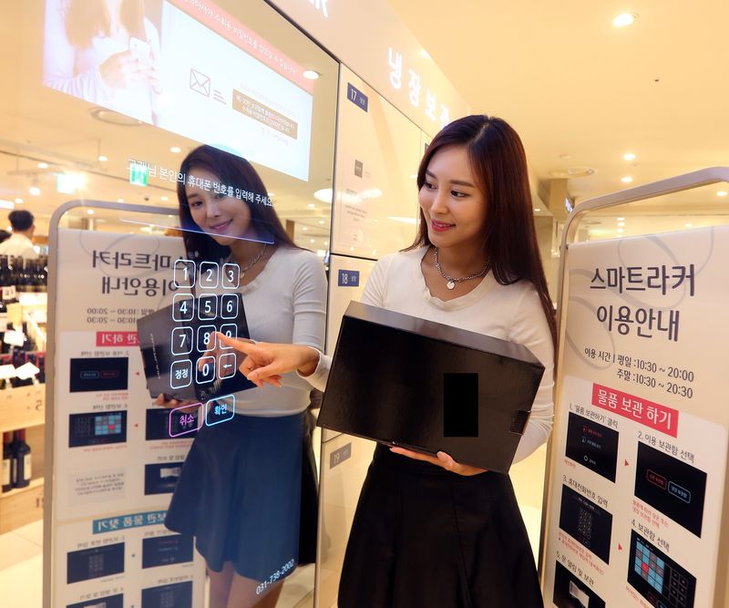 Smart Retail Grocery Lockers