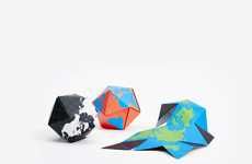 Magnetic Origami Globes